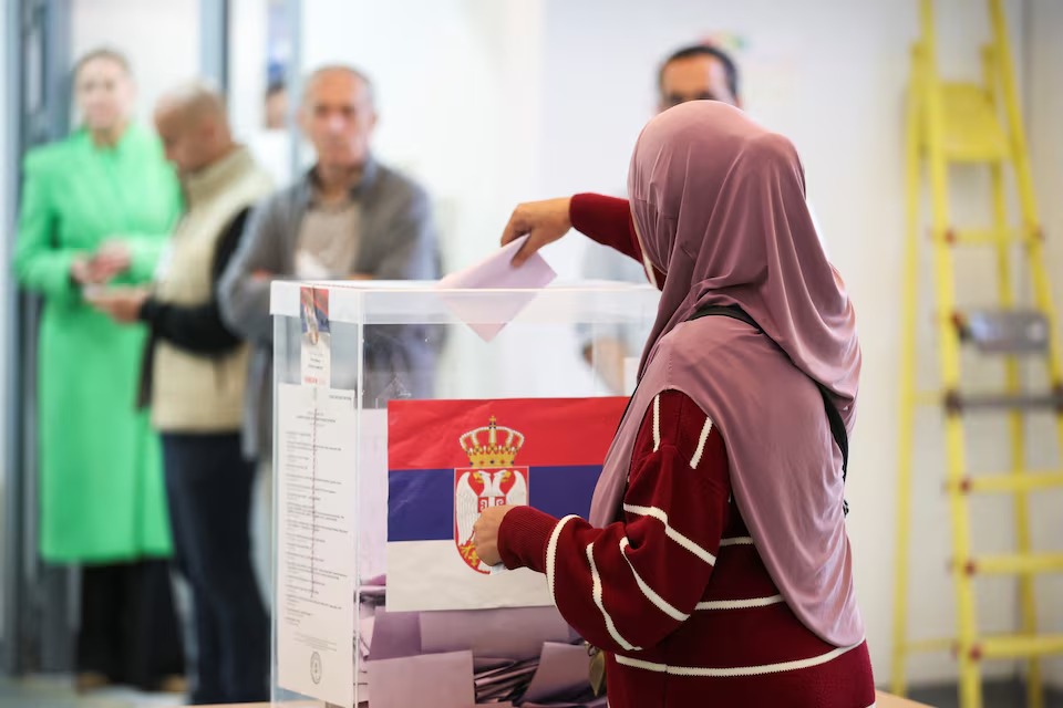 Serbia votes in historic election as students seek to end Vucic’s long grip on power